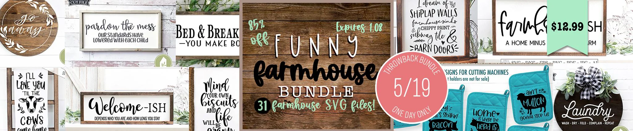 One Day Only TBT: Funny Farmhouse Bundle - Image 2