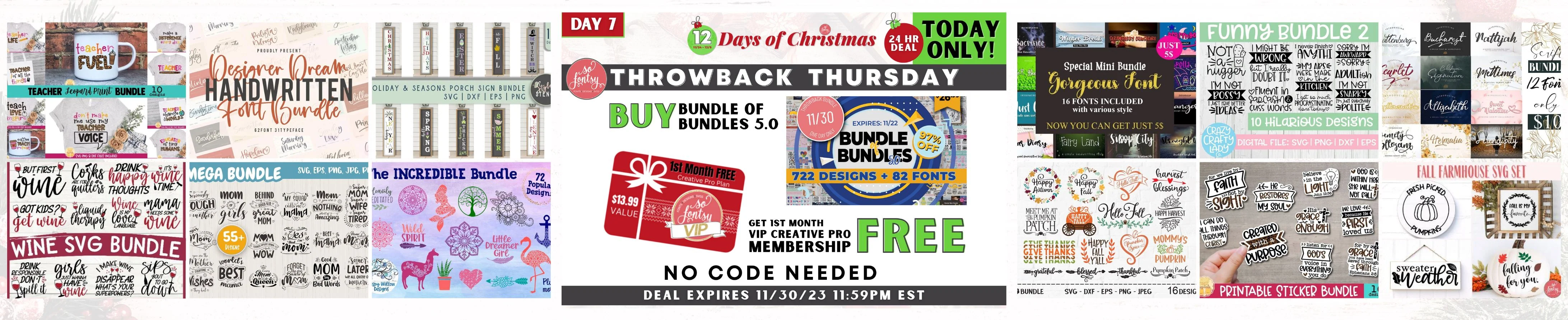 One Day Only Throwback! Bundle of Bundles 5.0 - Image 2