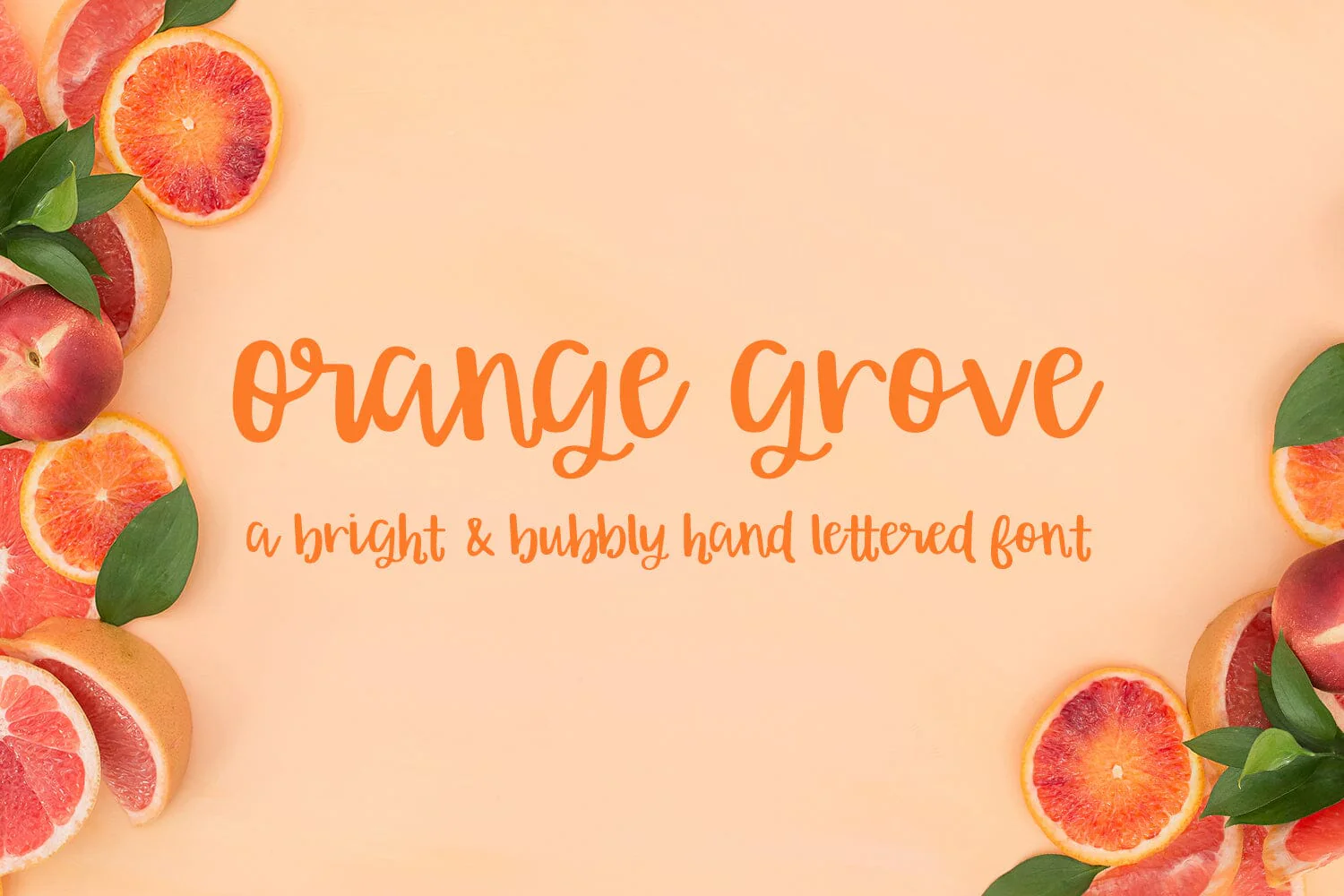 Orange Grove Script Typeface
