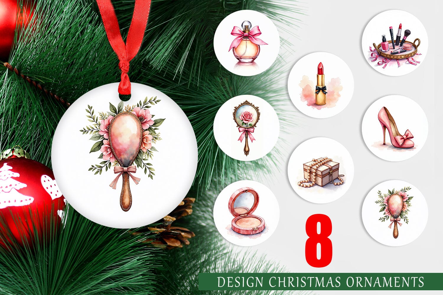 Ornament Retro Vanity Coquette