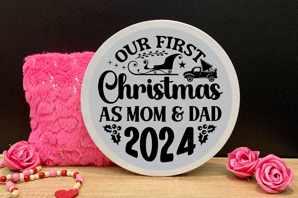 Our First christmas as mom & dad 2024