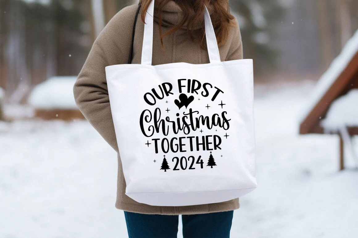 Our First Christmas Together 2024  svg Design - Image 2