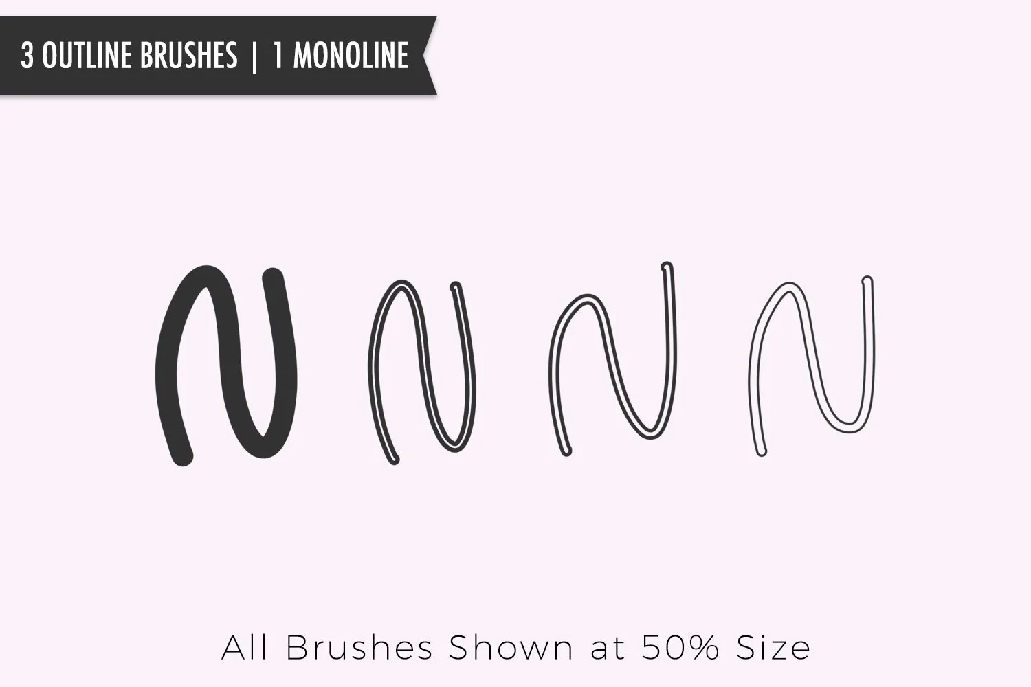 Outline Procreate Brush Set - Image 3