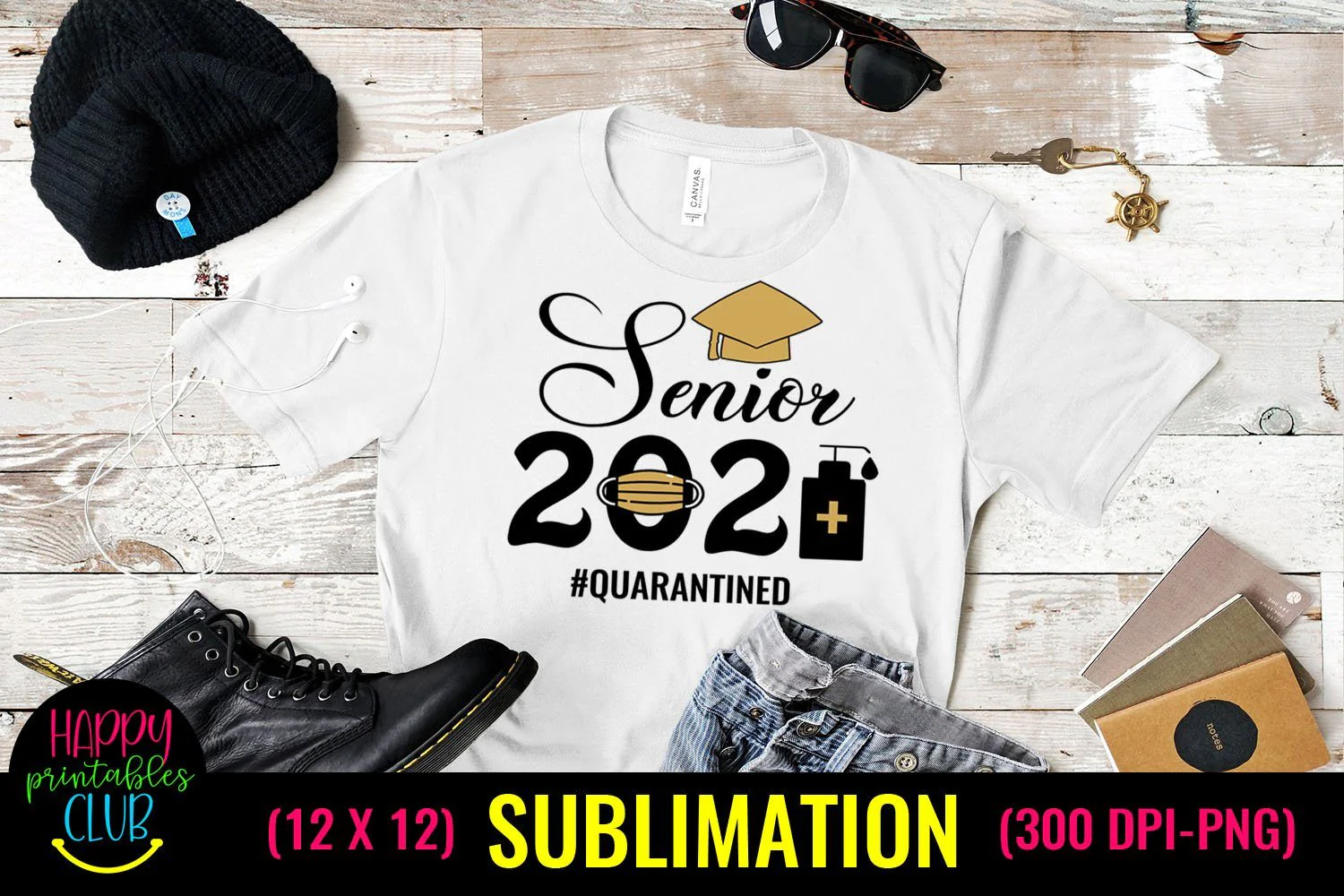 Pandemic Senior 2021 Graduation Sublimation- Graduation - Image 2