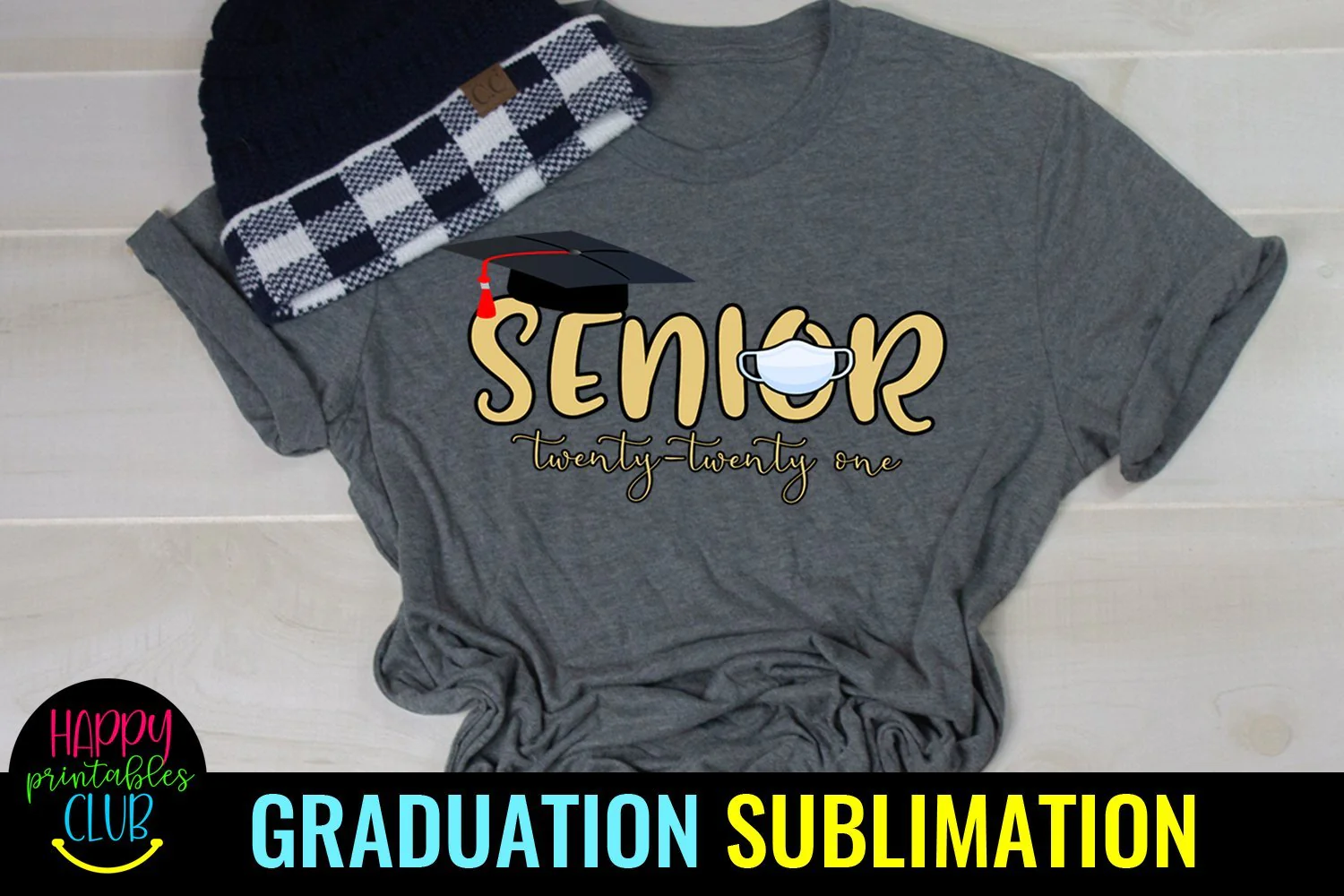 Pandemic Senior 2021 Graduation Sublimation- Graduation - Image 2