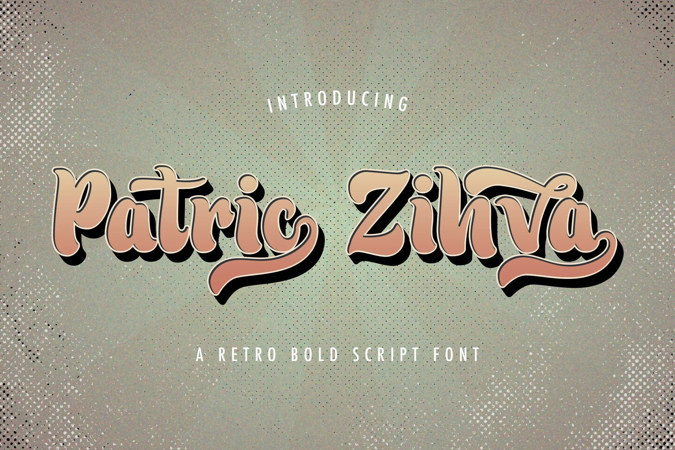 Patric Zihva - Retro Bold Script Font