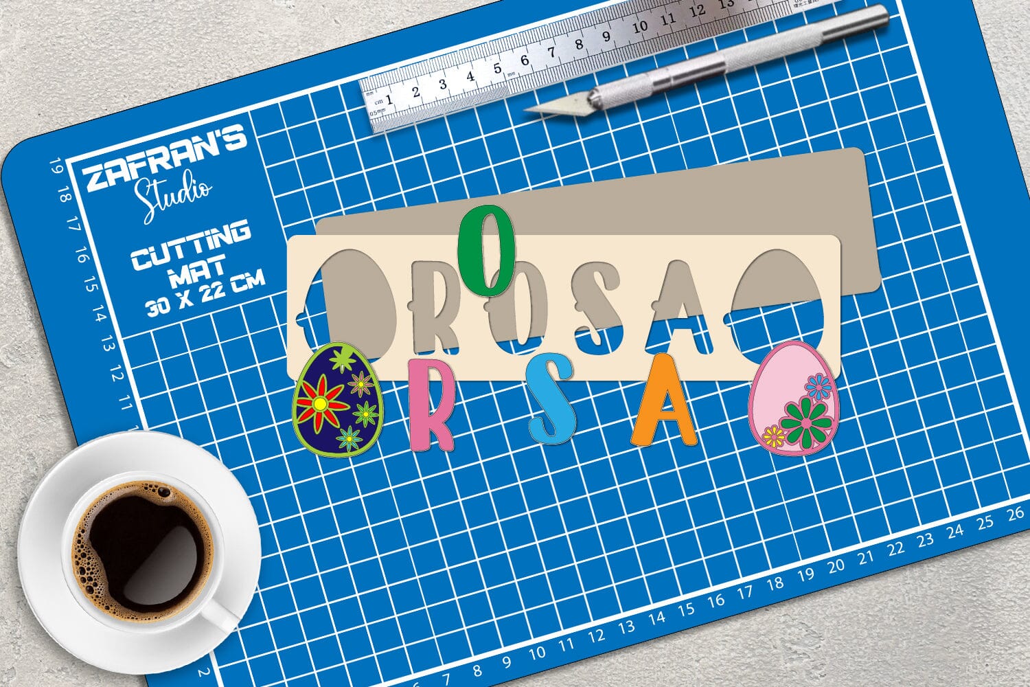 Personalized Name Puzzle With letters A-Z Laser Cut - Image 2