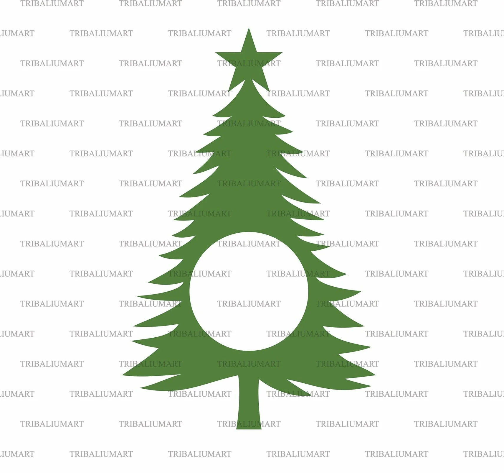 Pine Tree Monogram
