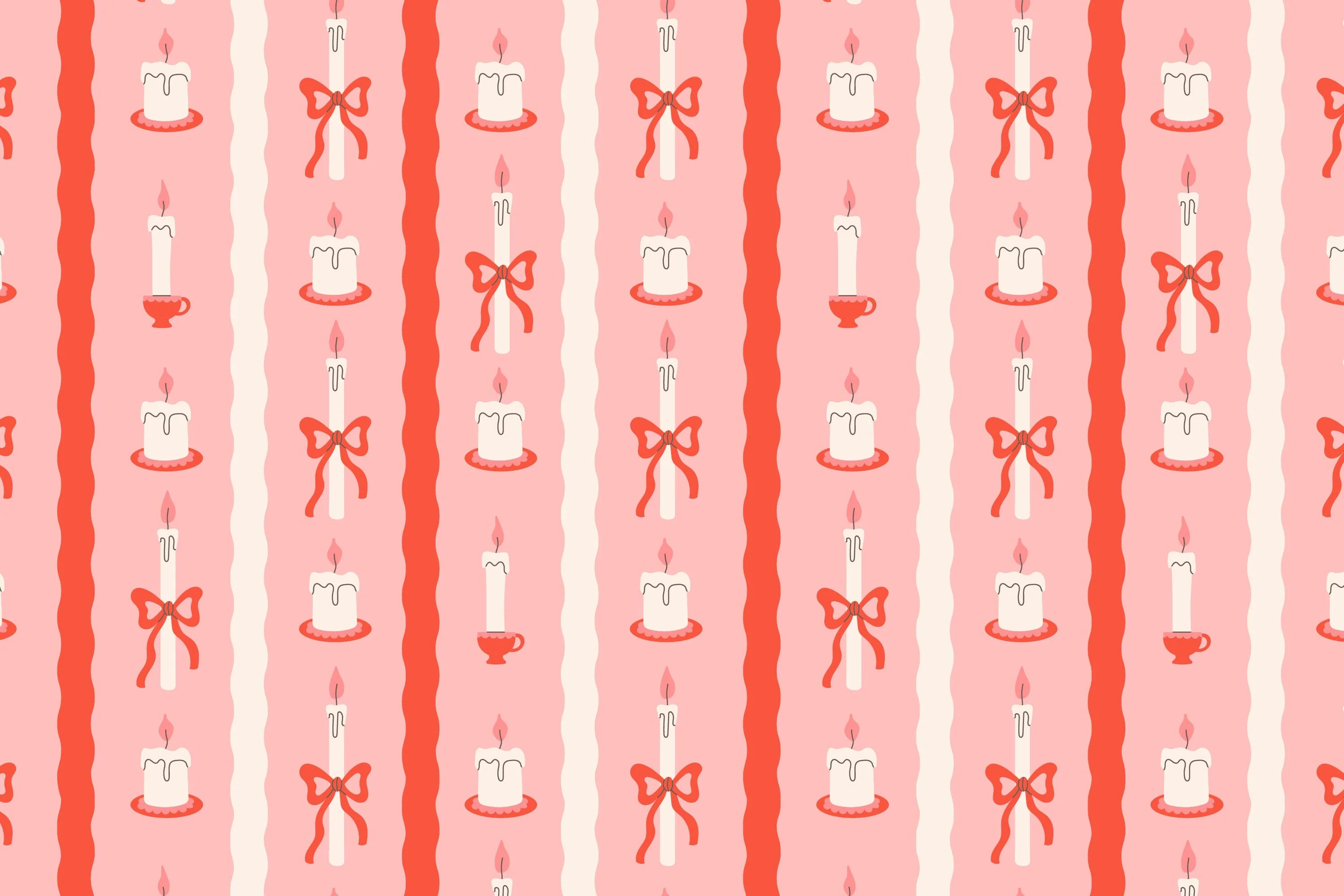 Pink Romantic Seamless Patterns & Digital Papers - Image 3
