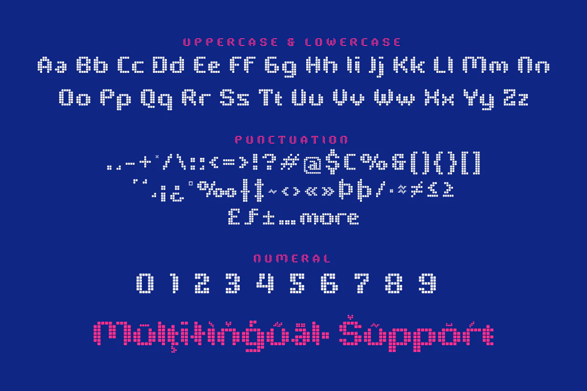 Pixelya - Pixel Display Font - Image 2