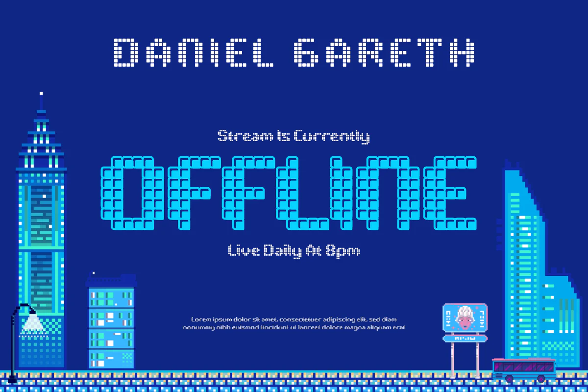 Pixelya - Pixel Display Font - Image 6