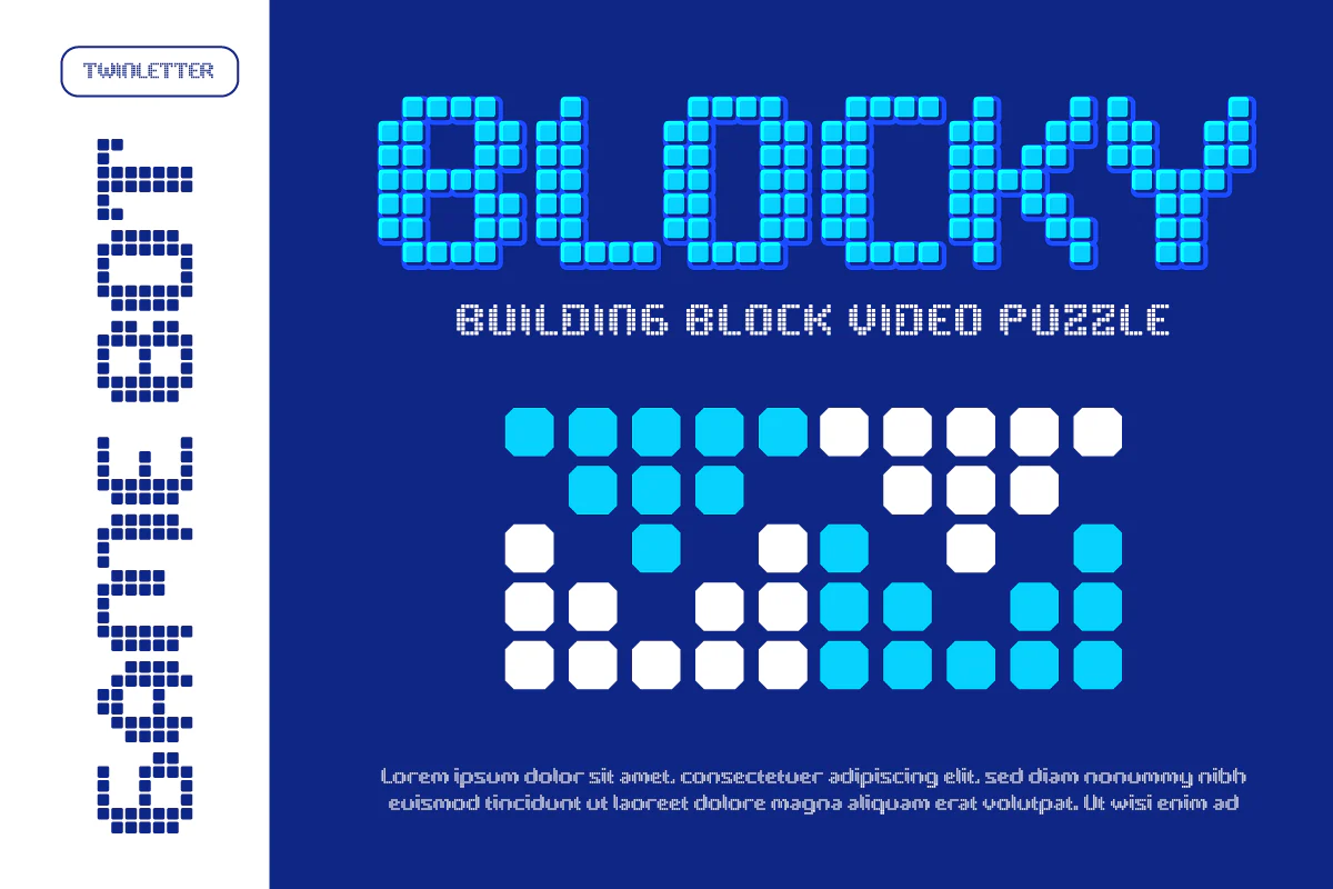 Pixelya - Pixel Display Font - Image 8