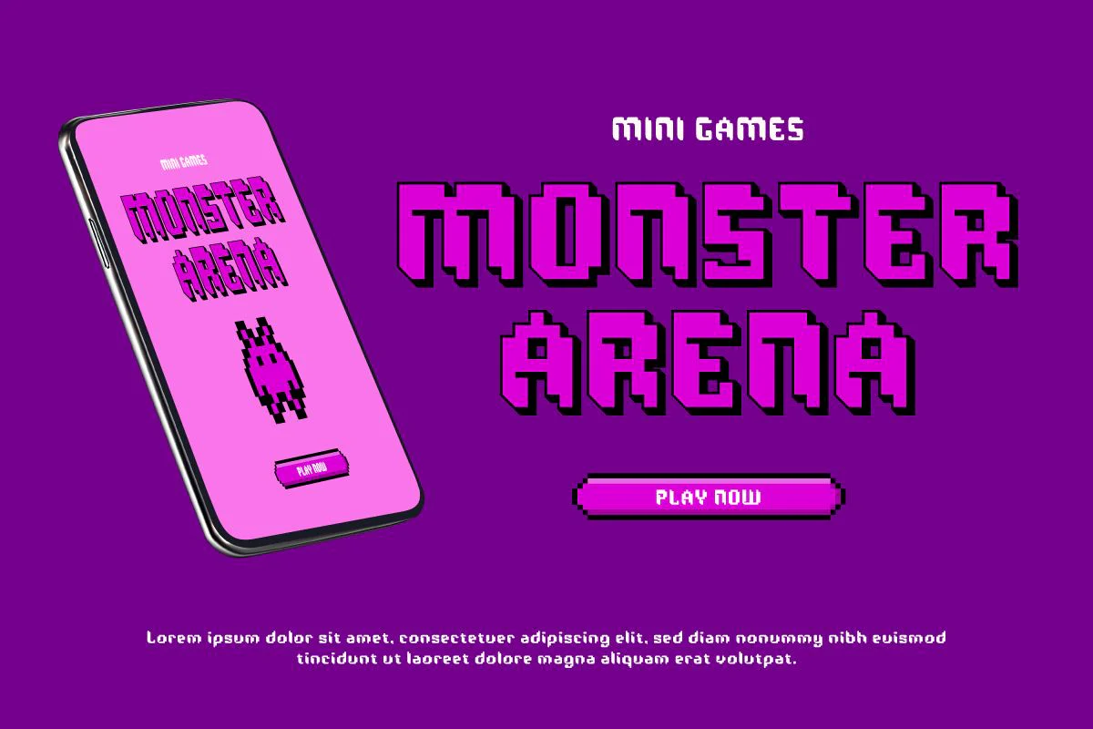 Pixemon - Pixel Game Font - Image 4