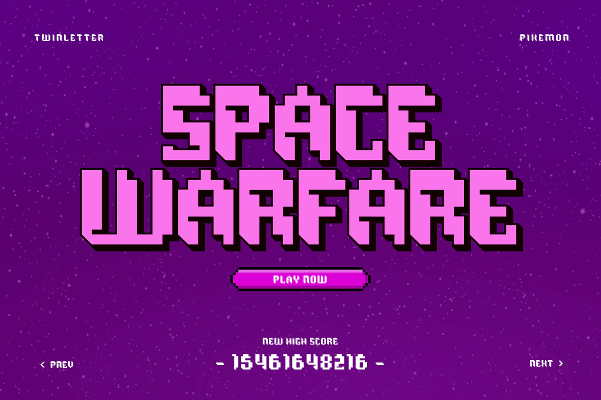 Pixemon - Pixel Game Font - Image 7