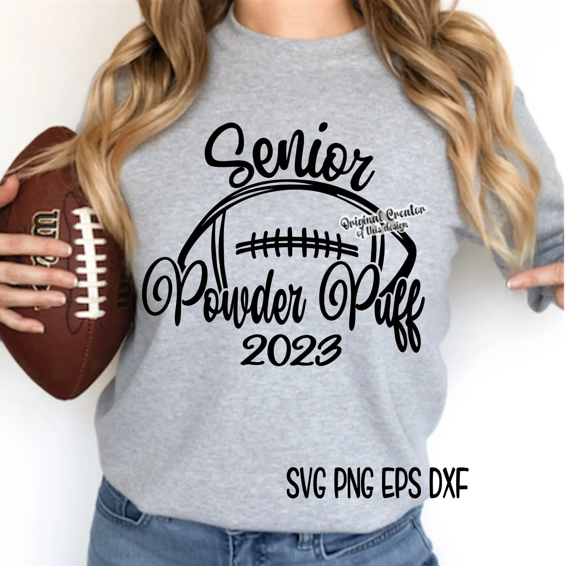 Powder Puff 2023 Football - All 4 designs shown - Homecoming - Image 3