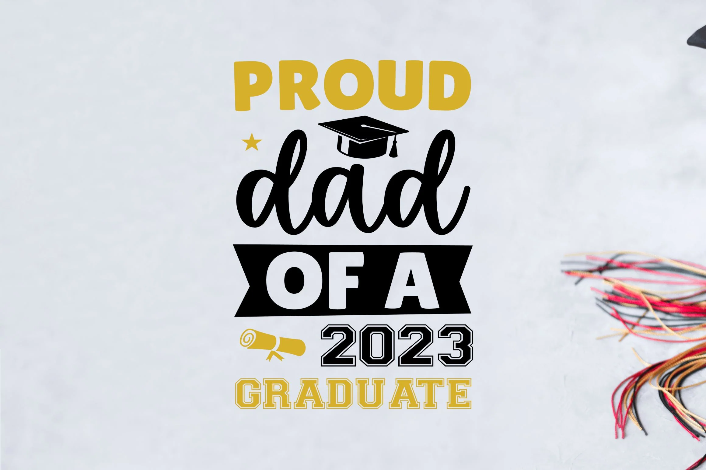 Proud dad of a 2023 graduate SVG - Image 3