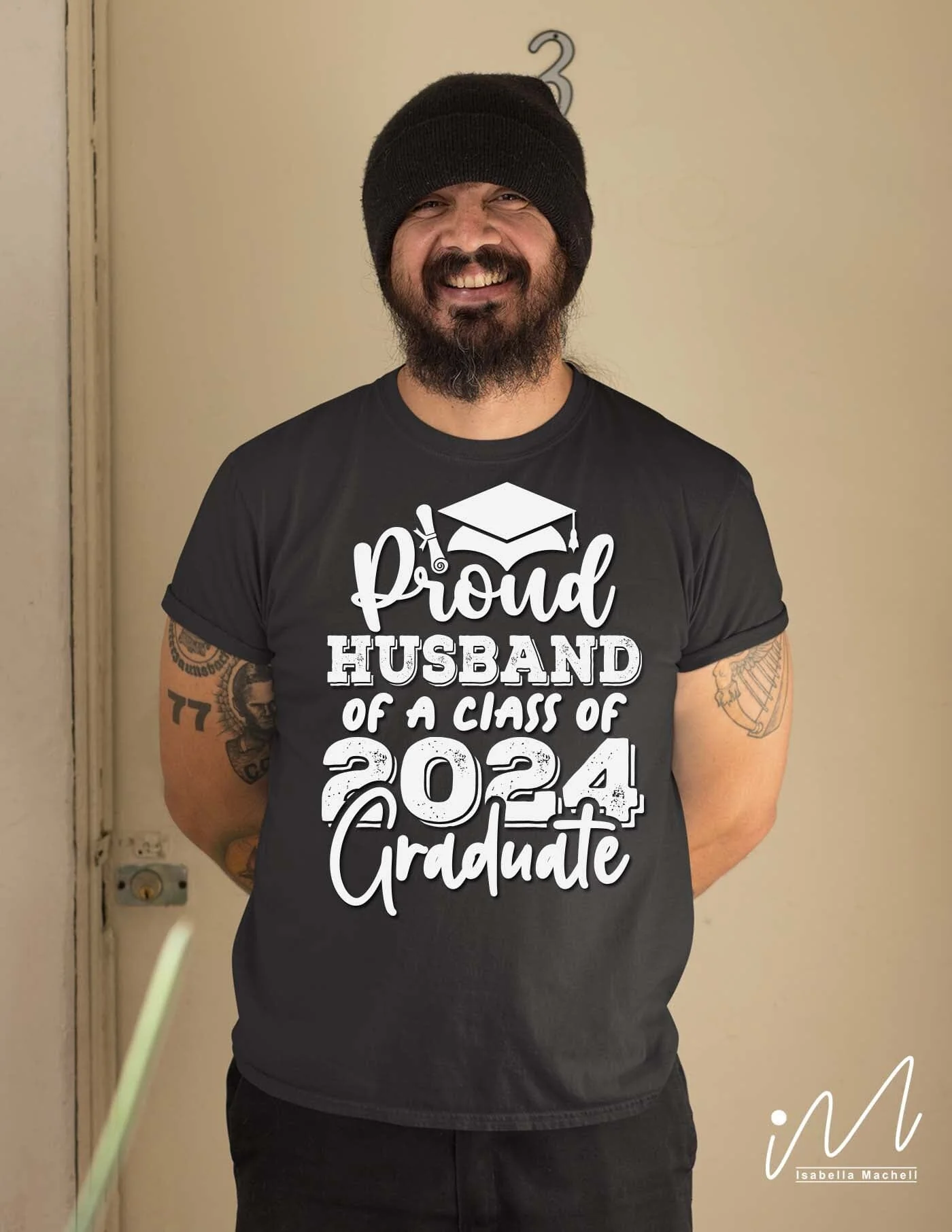 Proud husband of a class of 2024 graduate svg, Graduation t shirt svg, Graduation 2024, Proud graduation 2024 svg, Class of 2024 svg, Funny graduation svg, Graduate cut files, Graduation mug svg