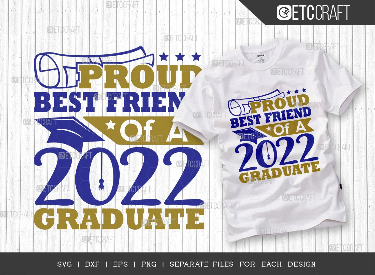 Proud Of Graduate Bundle Vol-04 SVG Cut File | Proud 2022 Graduate Svg | Proud Nephew Of A 2022 Graduate Svg | Proud Niece Of A 2022 Graduate Svg | Proud Teacher Of A 2022 Graduate Svg | Quote Design - Image 3