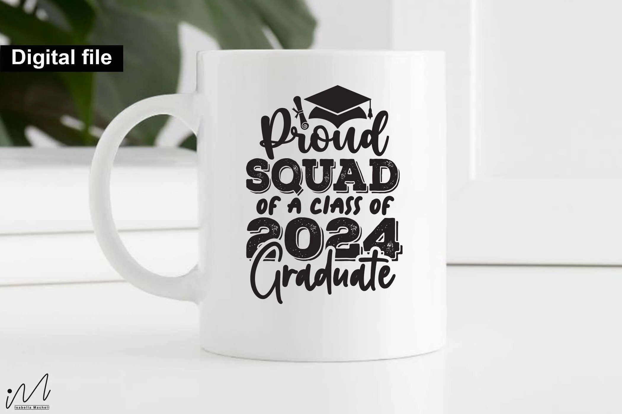Proud squad of a class of 2024 graduate svg, Graduation t shirt svg, Graduation 2024, Proud graduation 2024 svg, Class of 2024 svg, Funny graduation svg, Graduate cut files, Graduation mug svg - Image 4