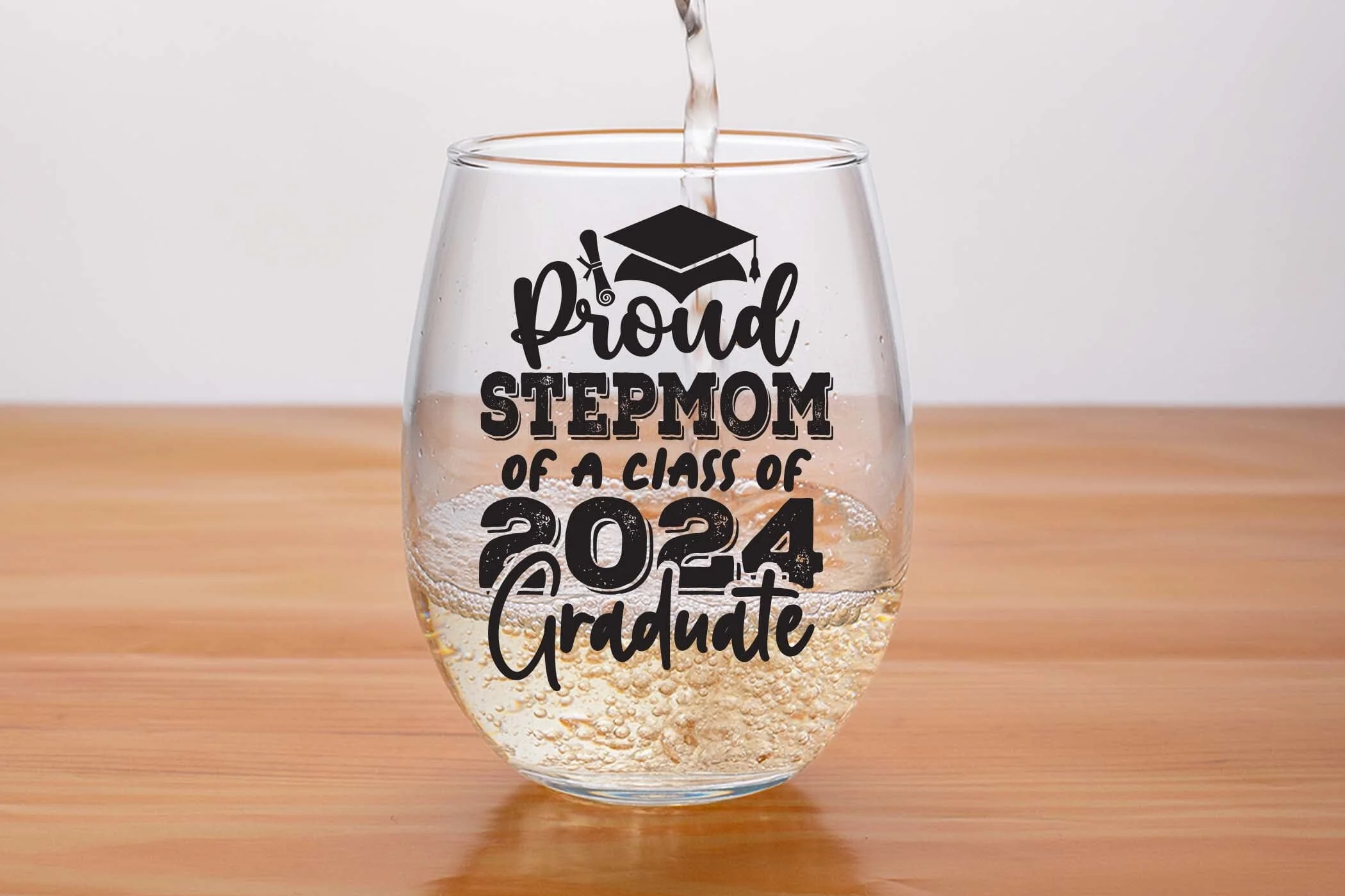 Proud stepmom of a class of 2024 graduate svg, Graduation t shirt svg, Graduation 2024, Proud graduation 2024 svg, Class of 2024 svg, Funny graduation svg, Graduate cut files, Graduation mug svg - Image 5