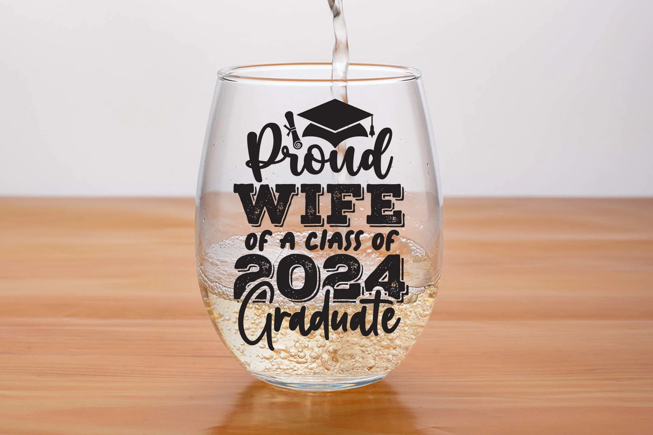 Proud wife of a class of 2024 graduate svg, Graduation t shirt svg, Graduation 2024, Proud graduation 2024 svg, Class of 2024 svg, Funny graduation svg, Graduate cut files, Graduation mug svg - Image 4