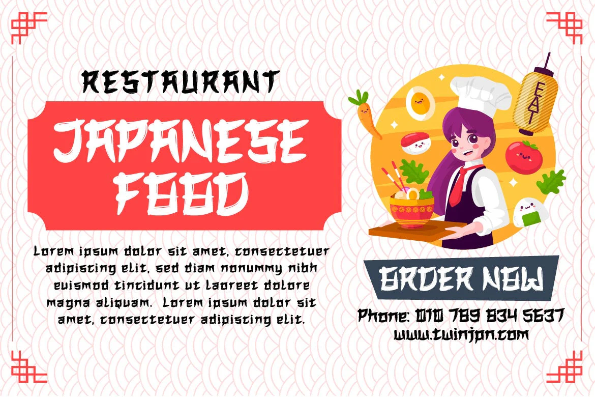 QATORA Faux Japanese Font - Image 6