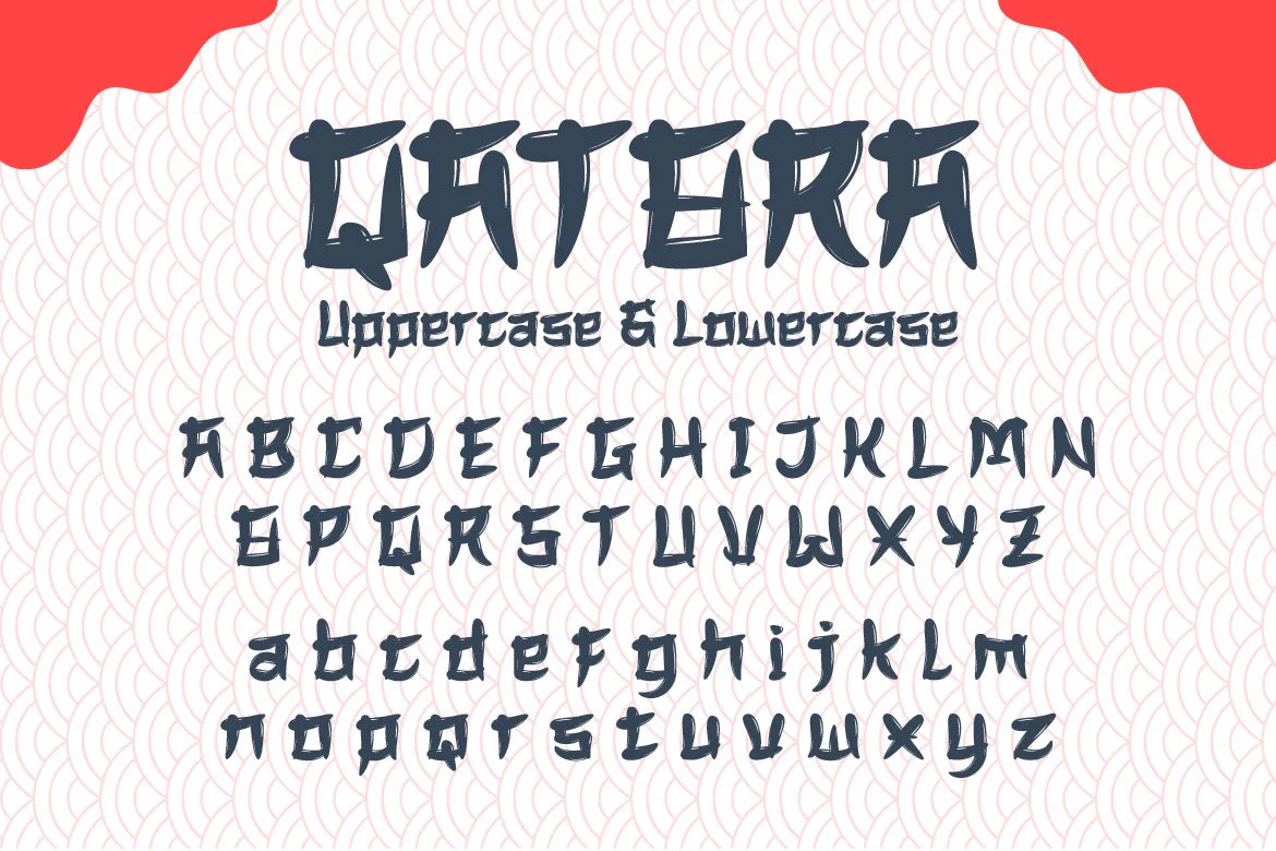 QATORA Faux Japanese Font - Image 9