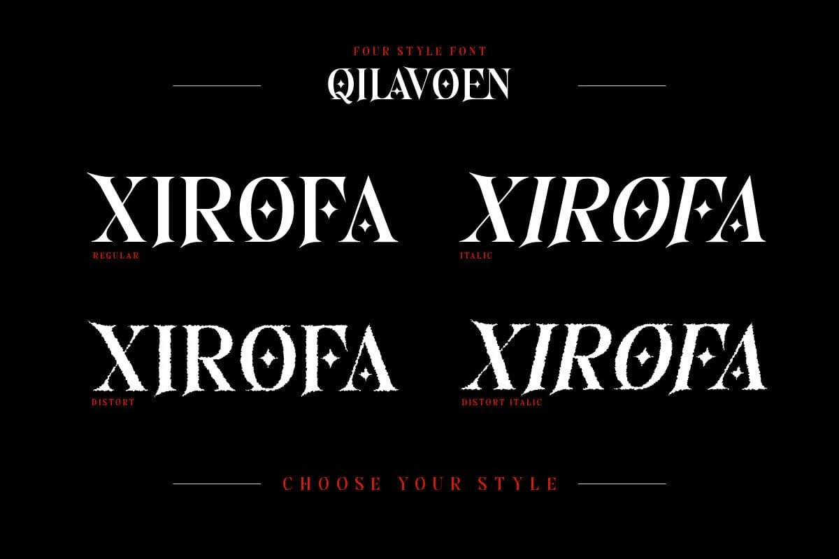 Qilavoen - Game Display Font - Image 10