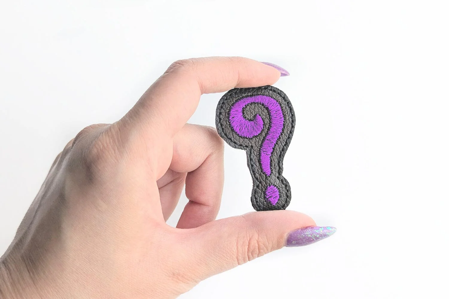 Question Mark ITH Feltie Applique Embroidery - Image 2