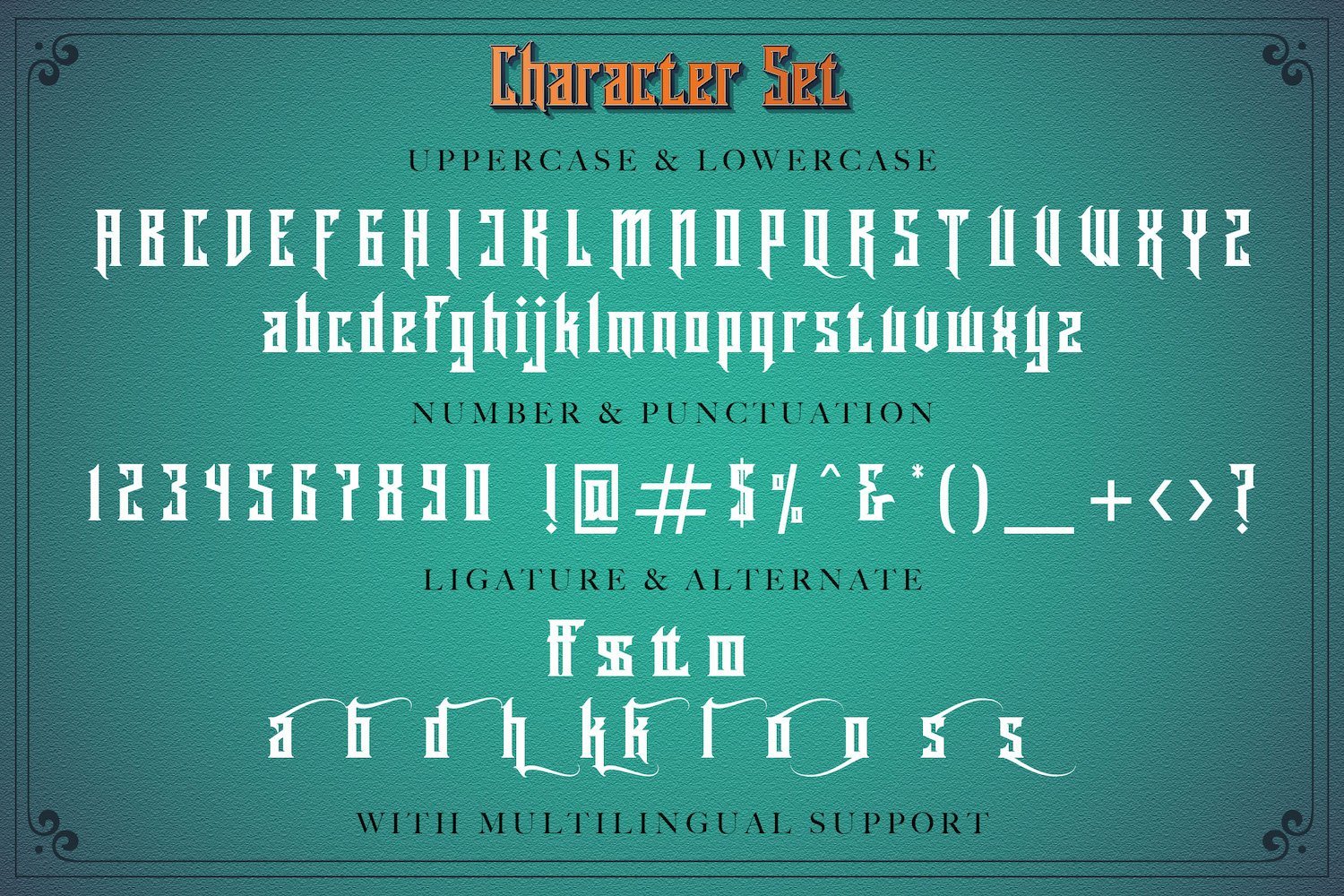 Rademos - Blackletter Font - Image 14