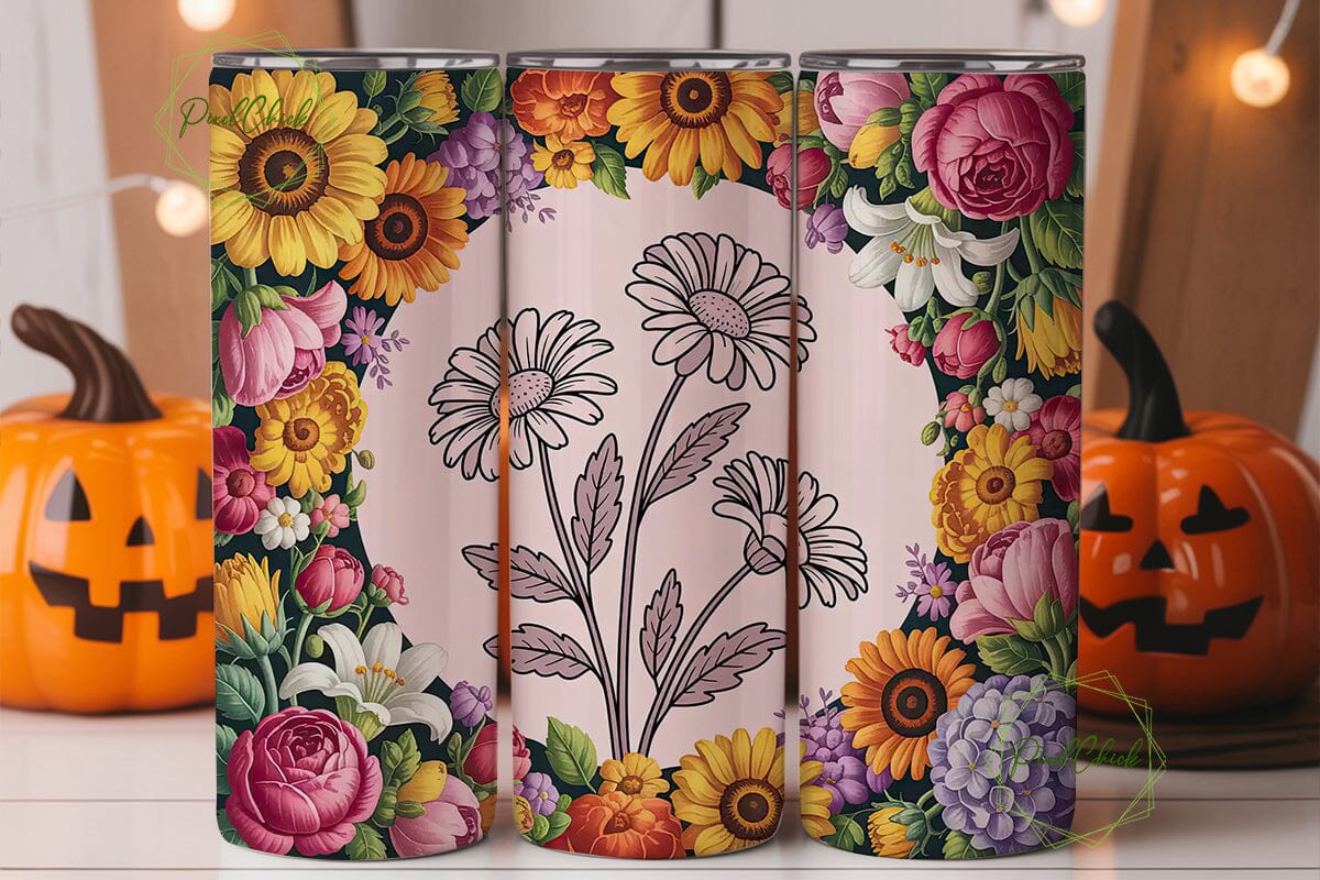 Raising Wildflowers 20oz Tumbler Wrap - Image 2