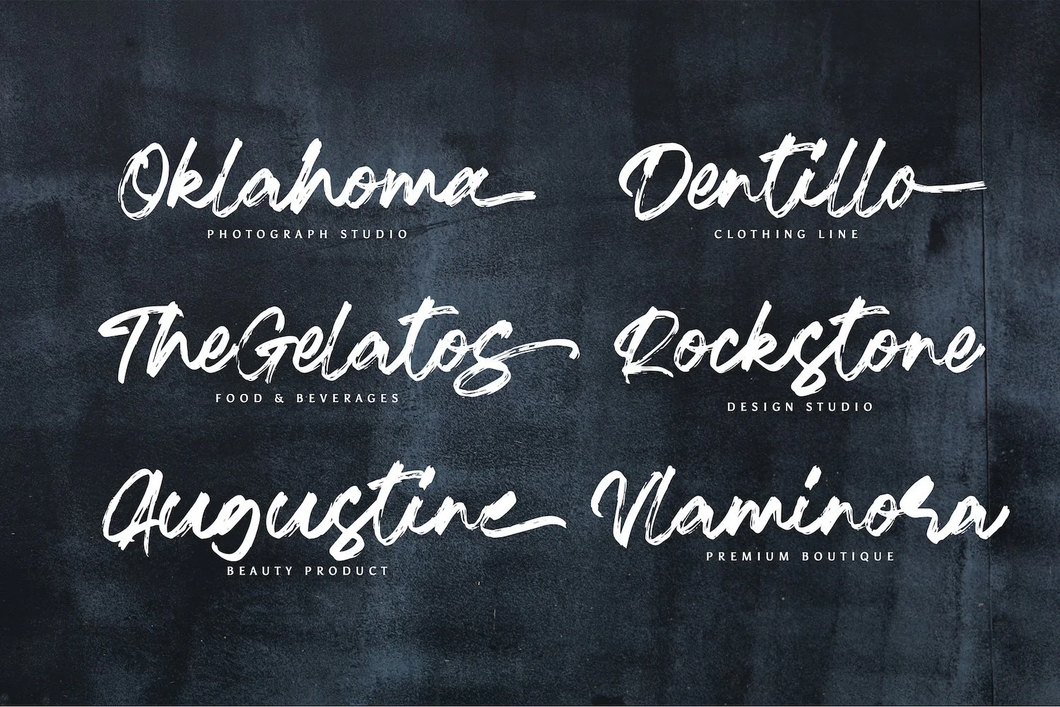 Ramez - Textured Brush Font - Image 4