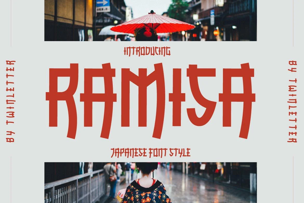RAMISA Faux Japanese Font