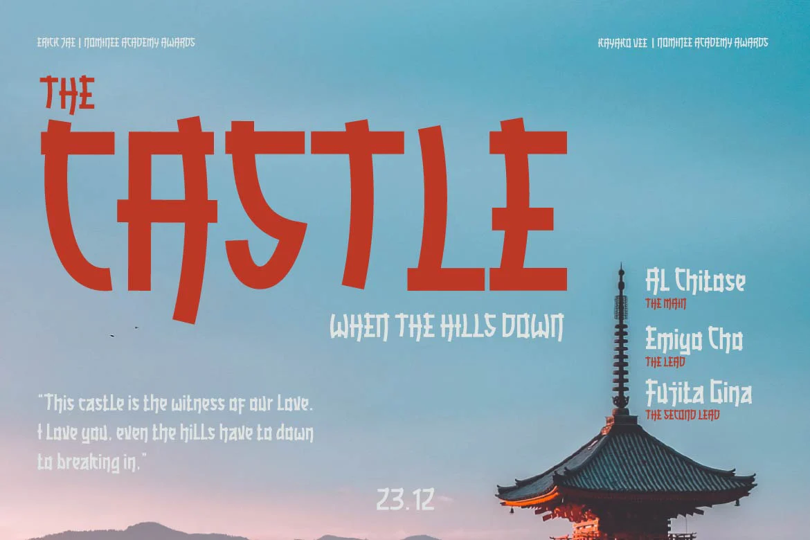 RAMISA Faux Japanese Font - Image 3