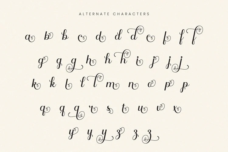 Ranzene – Elegant Script Font - Image 9
