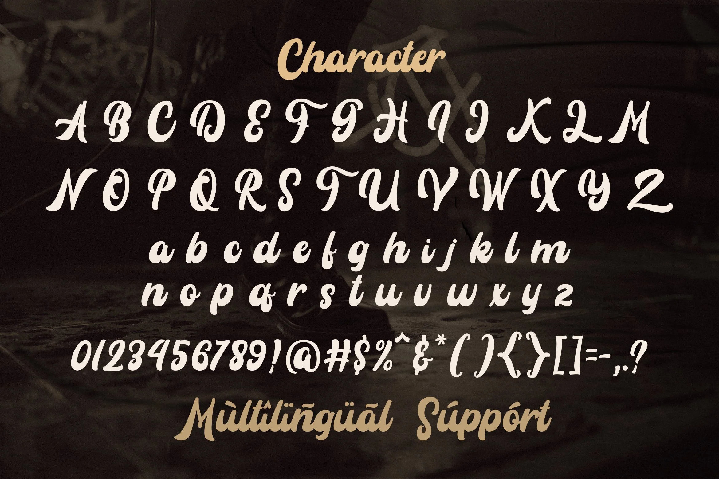 Rayhue - Retro Bold Script Font - Image 14