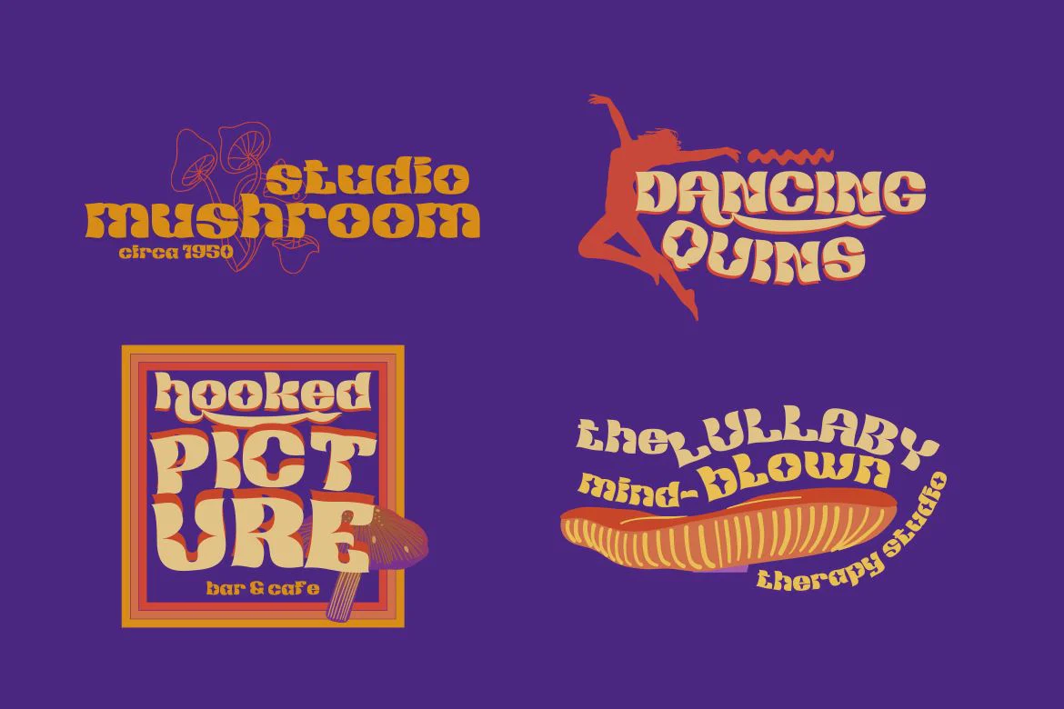 Redsema | Groovy Retro Font - Image 5