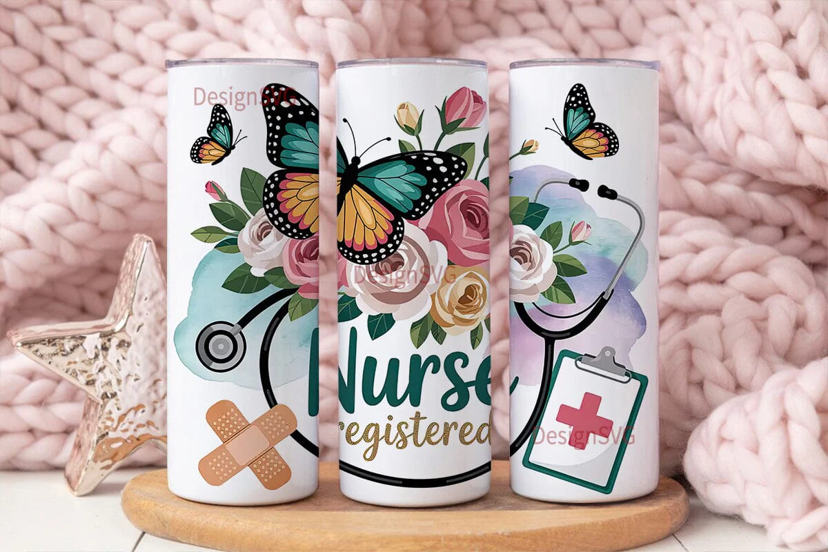 Registered Nurse 20oz Tumbler Wrap