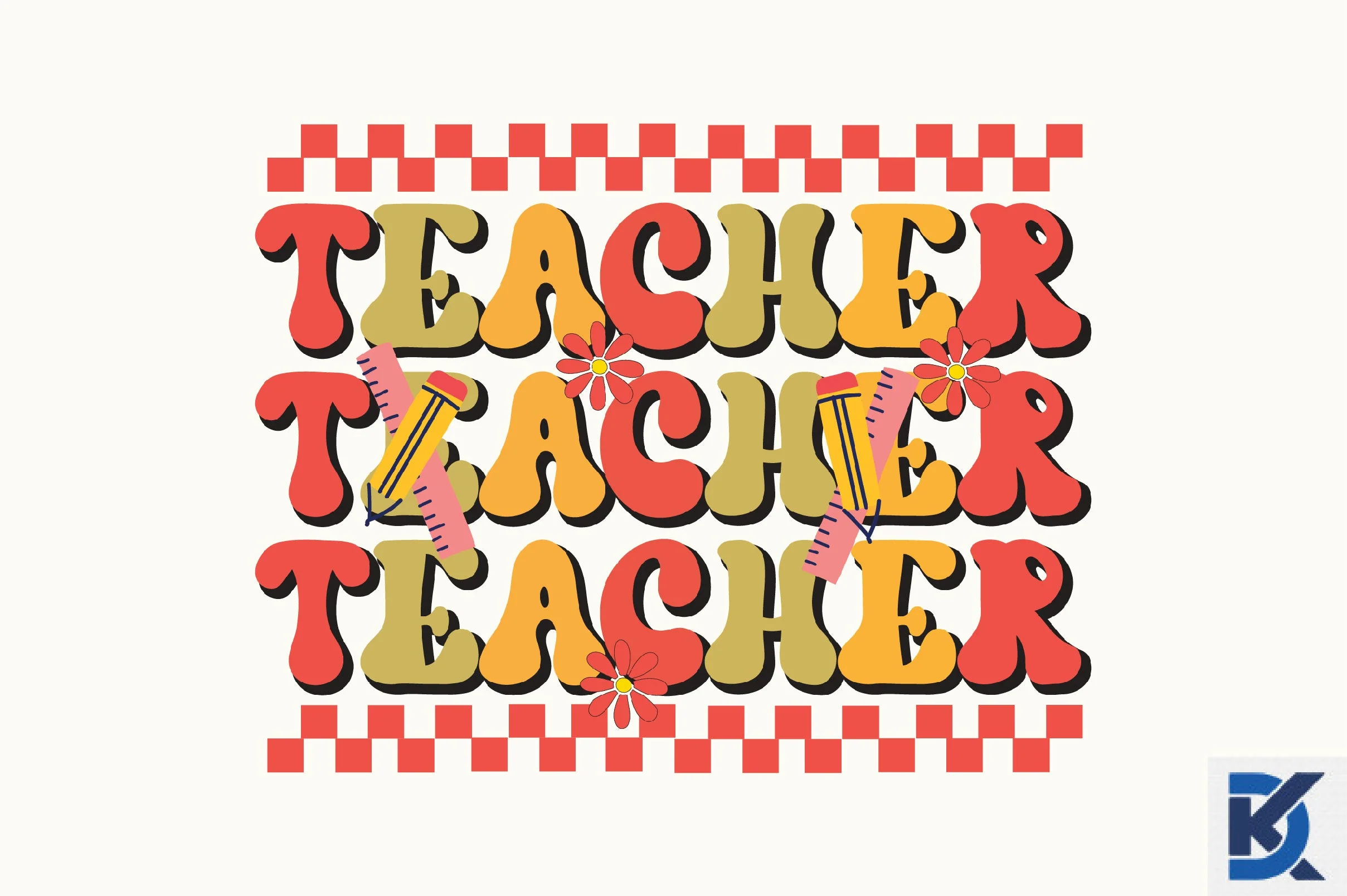 Retro Back to School Sublimation Bundle - Image 4