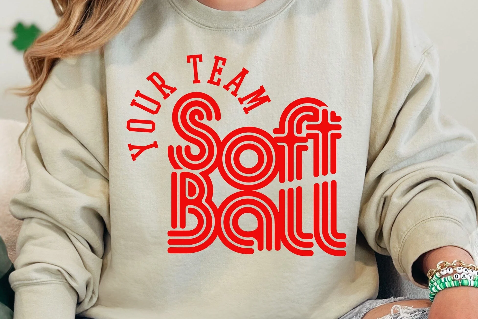 Retro Softball Team Template Svg, Softball Mom Svg, Softball Bundle Svg, Softball Dad Svg - Image 5