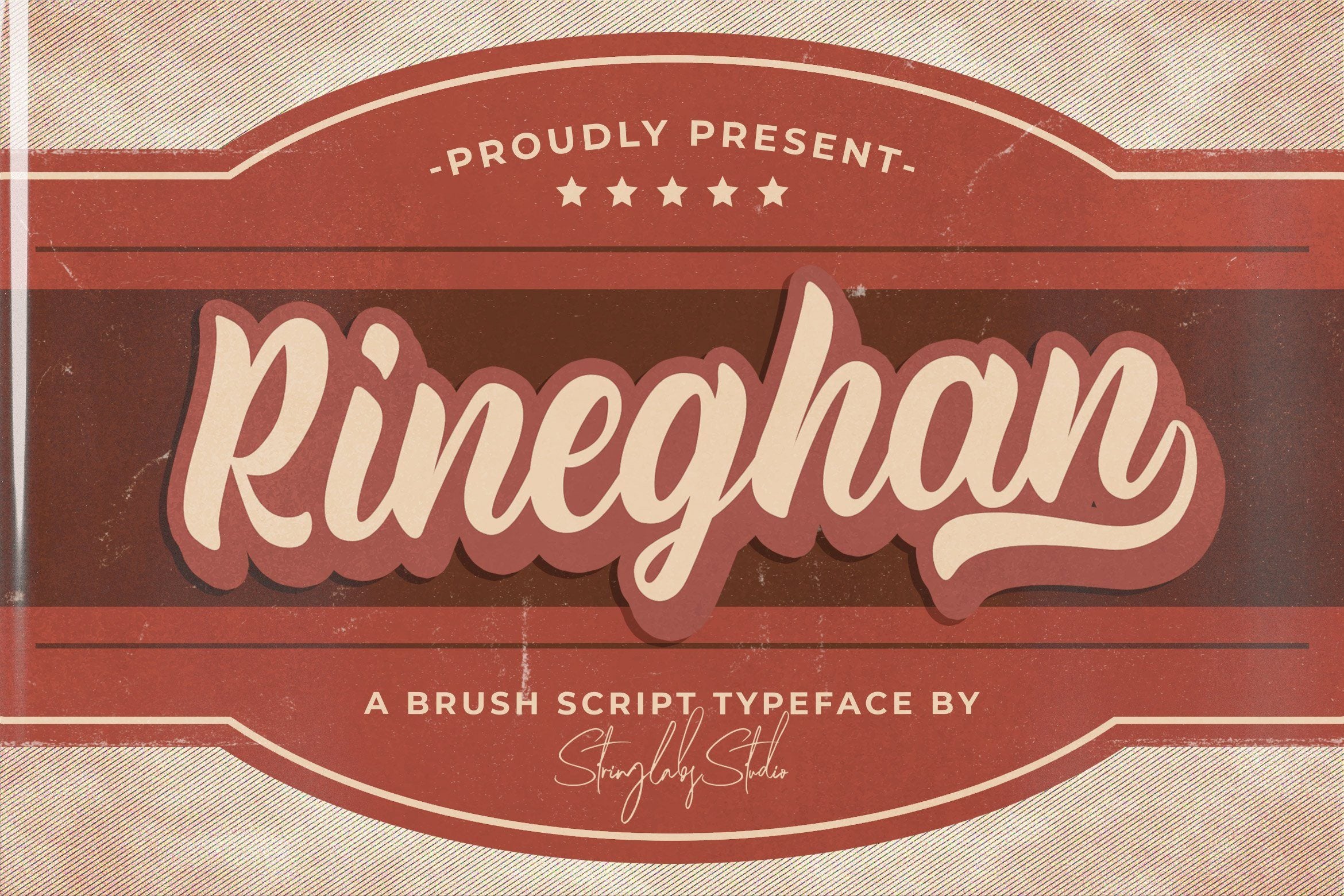 Rineghan - Bold Script Font