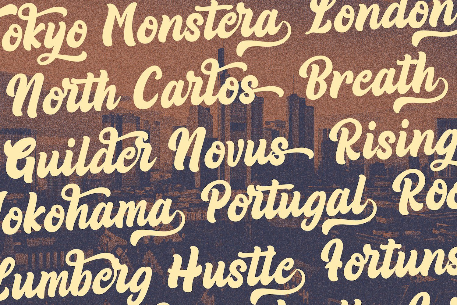 Rizta Hafiq - Retro Bold Script Font - Image 6