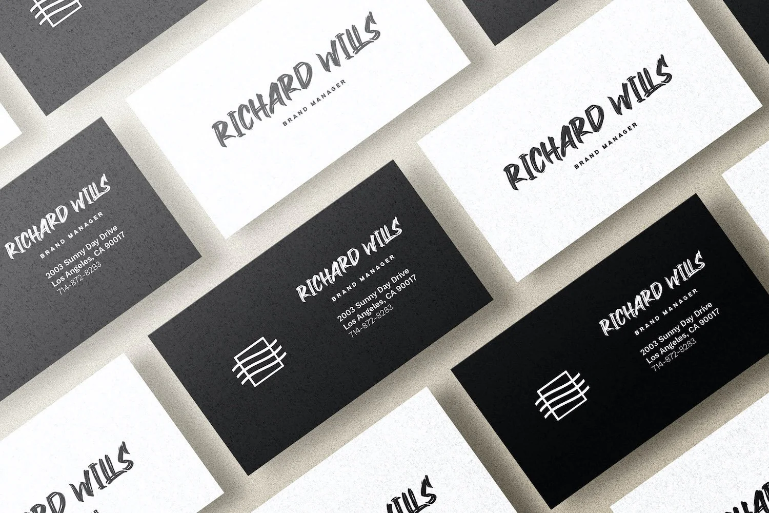Ronald Charis - Textured Brush Font - Image 6