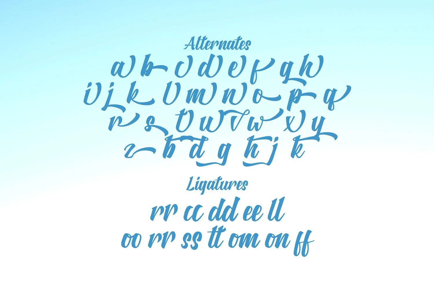 Rosalinda - Bold Script Font - Image 8