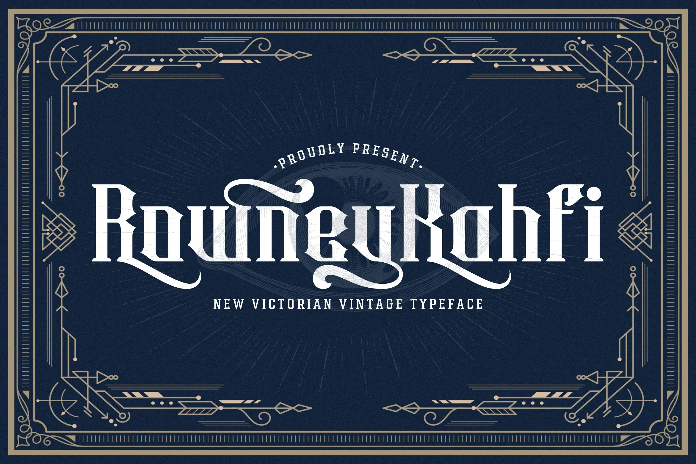 Rowney Kahfi - Victorian Style Font