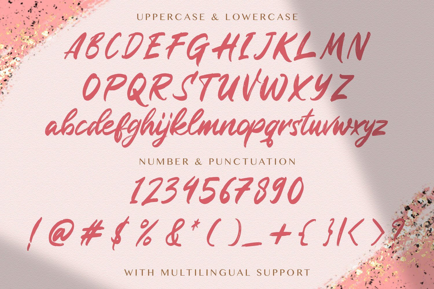 Rugani Payne - Textured Brush Font - Image 9