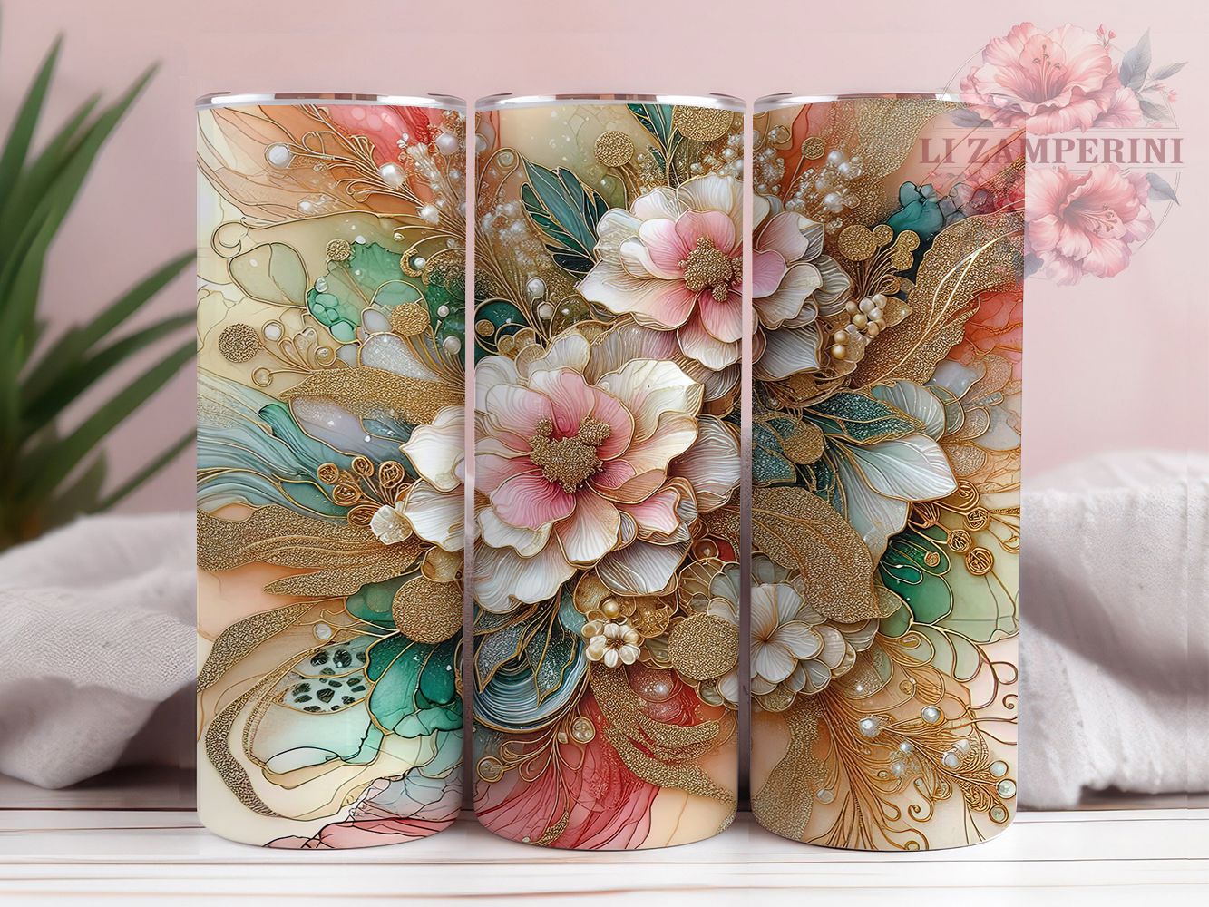 Rustic Boho Leopard Floral Tumbler, Boho Western Tumbler, Rustic Leopard Wrap, Whimsical Floral Wrap, Artistic Boho Wrap, Sublimation Design, Trendy Gift Idea