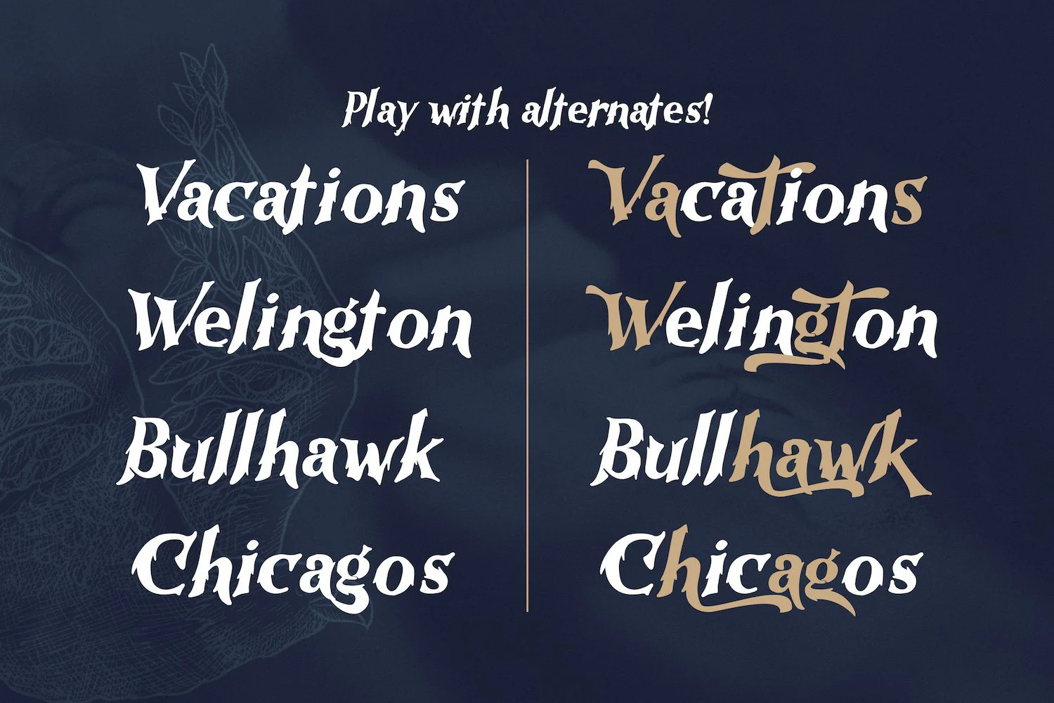 Rutmag Sugan - Decorative Display Font - Image 8