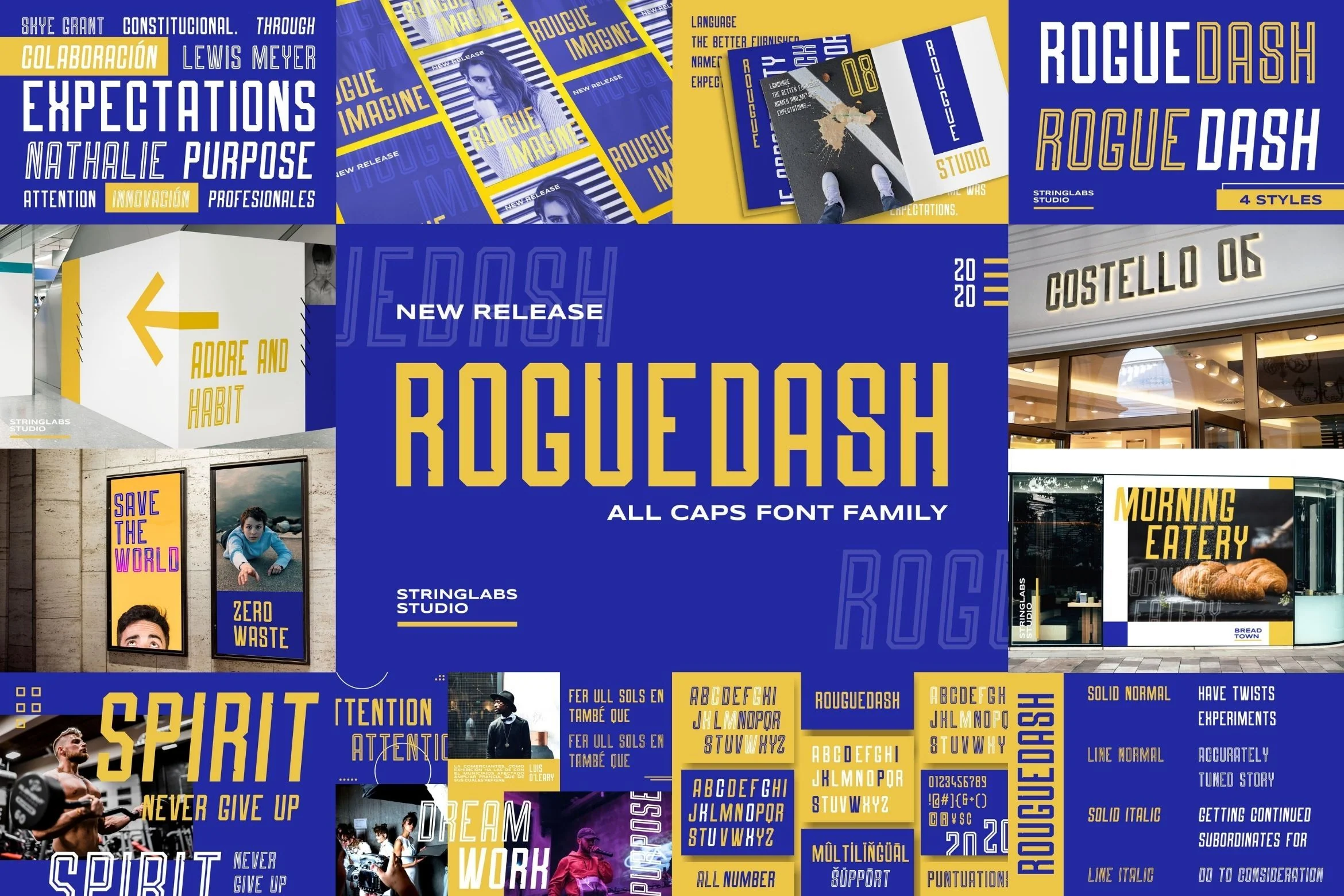 Sans Serif Display Font Bundle - Image 3