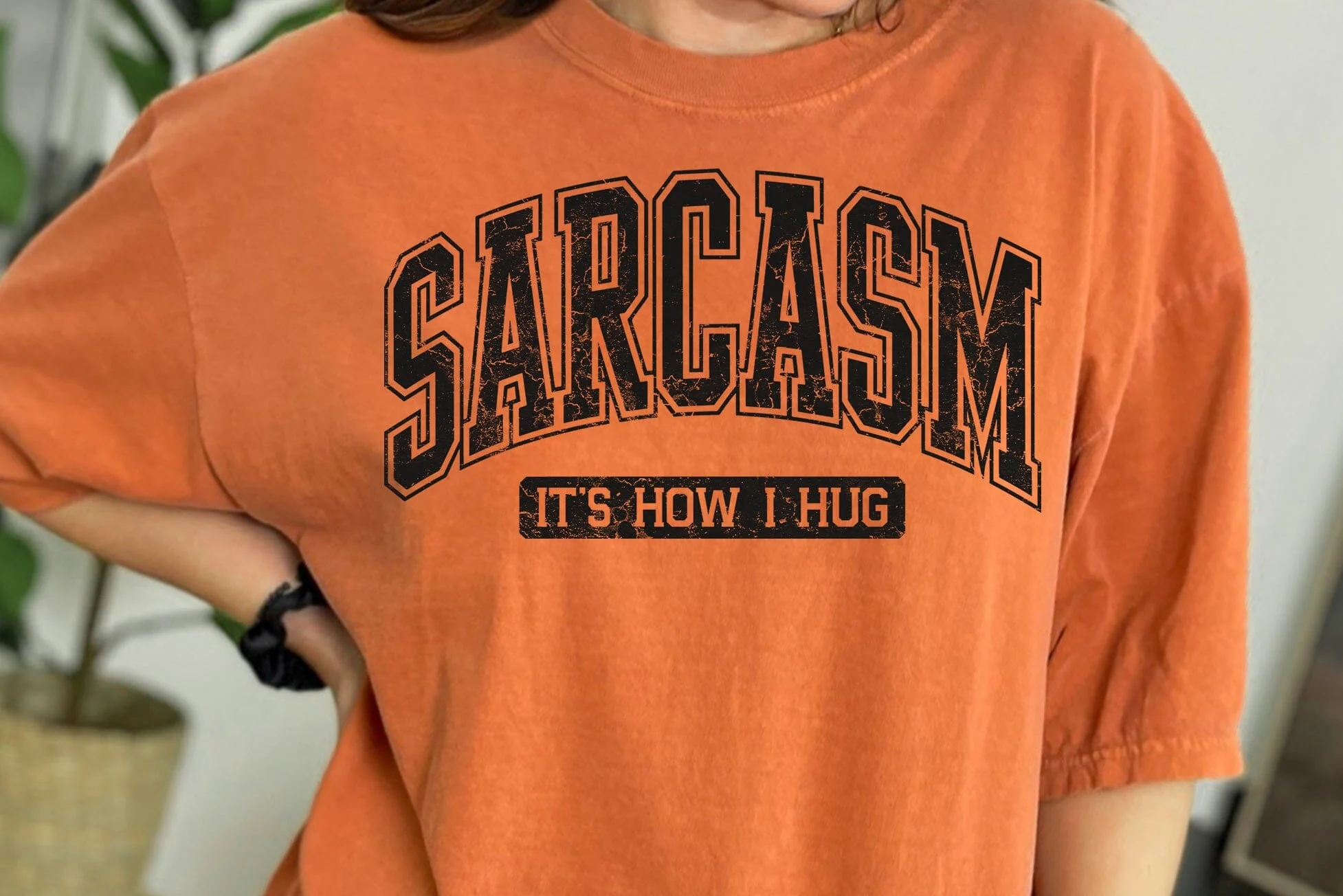 Sarcasm 'It's How I Hug' SVG PNG - Image 8